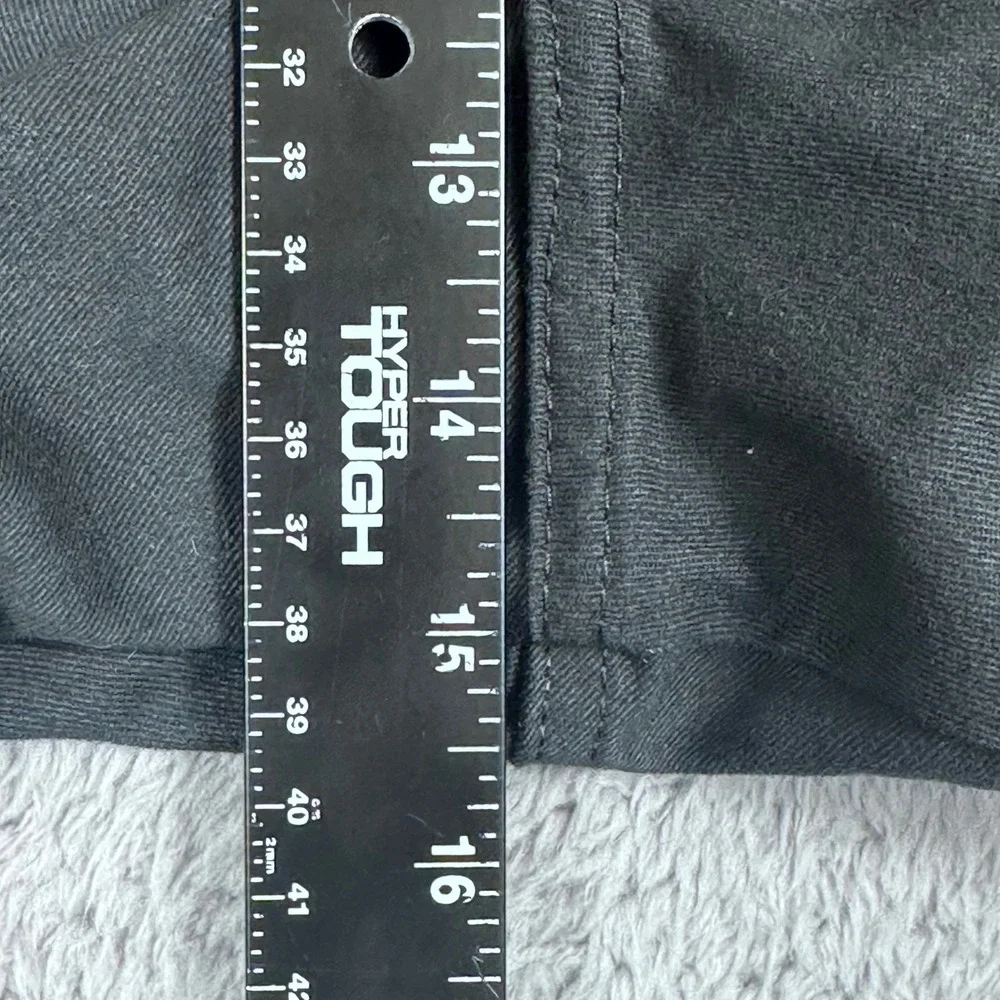 Wrangler Workwear Cargo Pants Mens 44x29 Black Straight Leg Utility‎ Canvas